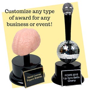 Customize Any Award for Business or Event
