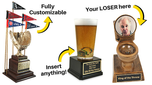 Trophy Crunch Custom Plate Engraving Suffer Dude Customized Corporate Award Gag Gift Trophies Business